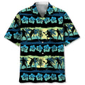 Hawaiian Shirt / Adults / S Disc Golf Nature Beach Hawaiian Shirt